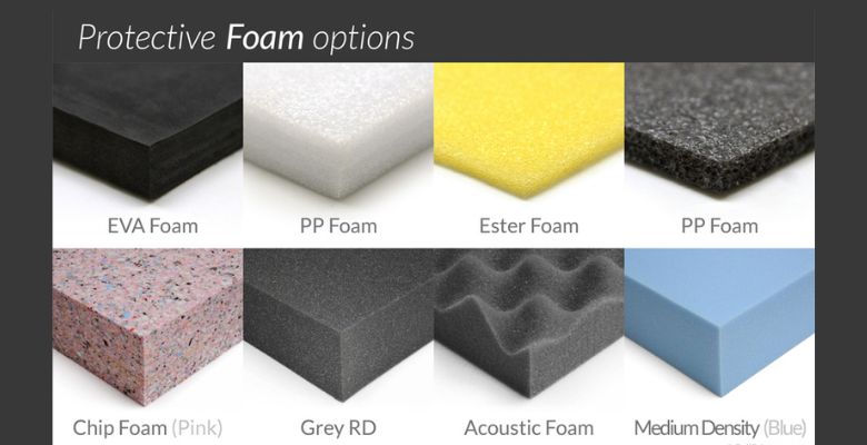 types of foam packaging